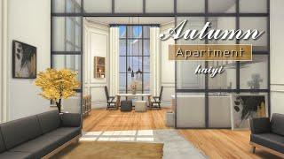 Autumn Apartment | The Sims 4 Speed Build | NO CC | Stop Motion | 2b Jasmine suites