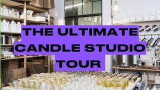 Exposing my candle studio secrets #studiotour #candlebusiness