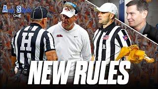 Rule Changes YOU Should know entering 2024 College Football Season | 10 Second Runoff, 2 Min Warning