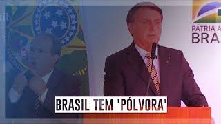 Bolsonaro avisa a Biden que Brasil tem 'pólvora'