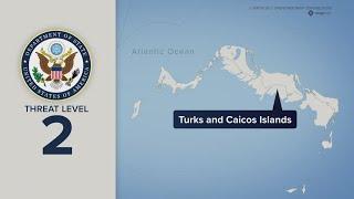 US updates travel warning for Turks and Caicos