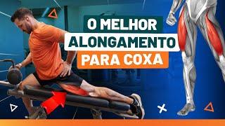 Como realizar alongamento para Coxa I Quadriceps - Fisioprev