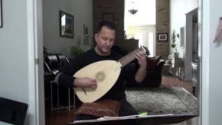 Pavane (Pierre Attaignant), Emil Krasich - Lute