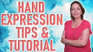 How To Hand Express Breast Milk | Tutorial Hand Expression of Breastmilk | Hand Expression Tutorial