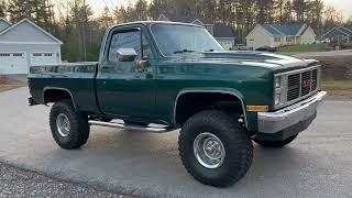 1985 GMC High Sierra K15 Frame Off Restoration