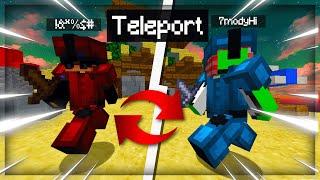 حرب السرير لكن كل دقيقه يتغير مكاني  مستحيل الي صار | Minecraft