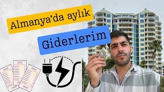 Almanya’da aylık giderlerim!!(kira,elektirik,sigorta,telefon)