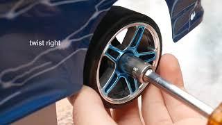 How to replace RC Car wheels