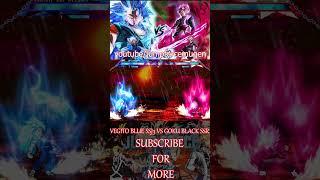 VEGITO BLUE SSJ3 VS GOKU BLACK SSR #dbl #dragonballzmugenapkforandroid #dragonballsuper