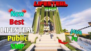  Join Best Lifesteal Public Smp Server For Minecraft  | Java + PE | 24/7 Online | Free To Join 