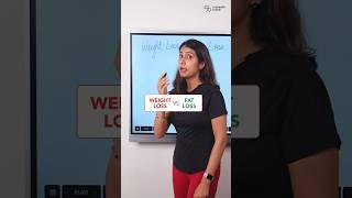 Weight Loss vs Fat loss - never make these mistakes in your weight loss journey!