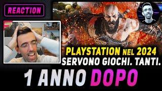 PLAYSTATION NEL 2024 | REACTION UN ANNO DOPO