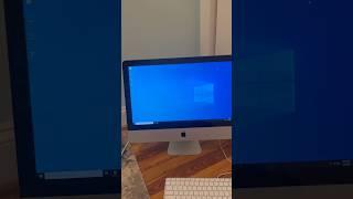 Windows 10 on my 2011 iMac #tech #pc #apple #windows #techtok #yaptech