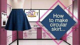 DIY: How to make a Circular Skirt