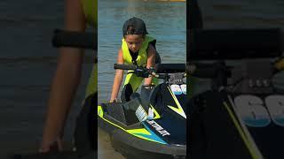 World's First Electric Kids Jet Ski!! 