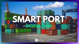 DIGITAL TWIN SMART PORT By 51WORLD