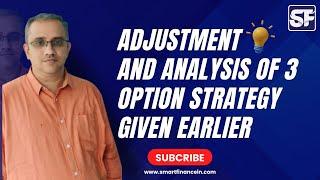 Adjustment and analysis of 3 option strategy given earlier