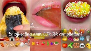 Emoji eating asmr TikTok compilation! 