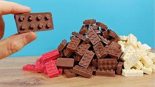 What can you build with LEGO Chocolate Bricks?