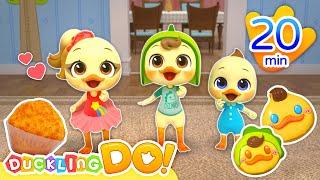 Where Did the Muffins Go? + More| Nursery Rhymes & Kids Song | Duck Video For Babies