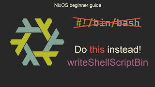 Best NixOS Way to Write Your Scripts