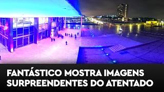 Fantástico: Veja novas imagens surpreendentes do atentado em Brasília