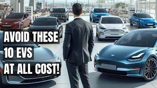 These 10 EVs are LOSING Value Fast – Don’t Buy Until You Watch This! Electric Cars We Need to Avoid!