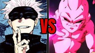 Kid Buu VS Gojo is EMBARRASSING!! (60 Second Power Scaling)