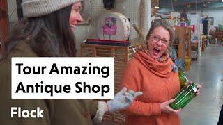 Iconic Local ANTIQUE MALL & AUCTION House Tour— Ep. 231