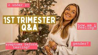 FIRST TRIMESTER Q&A...baby number 2!!