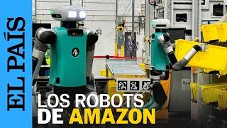 AMAZON incorpora en sus almacenes a robots humanoides que trabajan junto a sus empleados | EL PAÍS