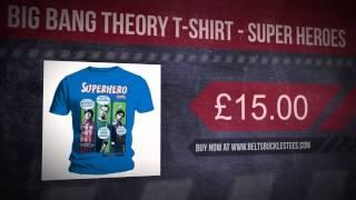 Big Bang Theory T-Shirt - Super Heroes