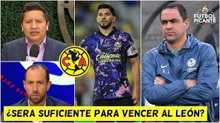 AMÉRICA. JARDINE presentará CAMBIOS en su ALINEACIÓN vs LEÓN. Henry Martin REGRESA | Futbol Picante