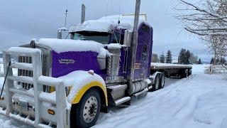 A Day In The Life Of An Owner Operator "A Day Hauling Hay"