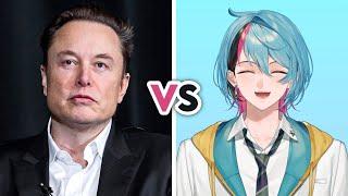 kyo kaneko has beef with ELON MUSK