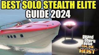 GTA Online Cayo Perico Heist- BEST SOLO STEALTH ELITE GUIDE 2024