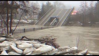 BRIDGE COLLAPSE. WATCH the work of PRIESTLY DEMOLITION.