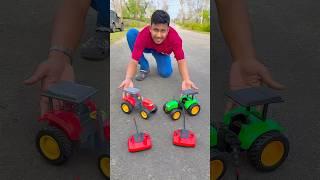 Green & Red Colour Remote Control tractor