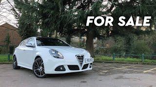 WHITE ALFA ROMEO GIULIETTA CLOVERLEAF WITH RARE OPTIONAL SUNROOF FOR SALE