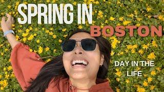 Day In The Life Living In Boston | SPRING EDITION VLOG