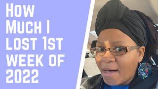 How Much I Lost First Week in 2022/ weight loss journey/ Car Vlog