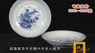 康熙时期的一对盘子, 价值6000元【拍宝20200705】