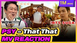 [4K] PSY- That That (prod. & feat. SUGA of BTS) MV Reaction (Turn On CC)