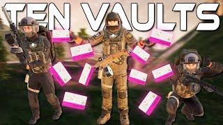 HOW MUCH  can we make from TEN VAULTS IN A ROW