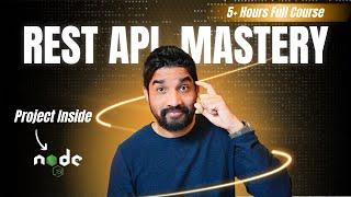 Master REST APIs - The Beginner's Guide | NodeJS, Express, MongoDB, Mongoose | Hindi