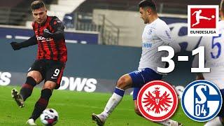 Returning Luka Jovic scores Brace | Eintracht Frankfurt - FC Schalke 04 | 3-1 | Highlights | MD 16