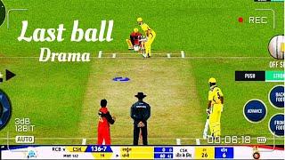 Last ball win - CSK vs RCB | Vivo IPL 19 | Real Cricket 20