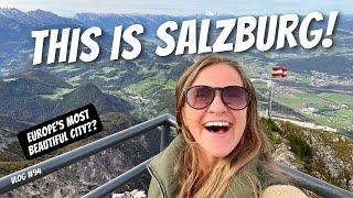 EUROPE'S MOST BEAUTIFUL CITY?? [Things To Do In SALZBURG AUSTRIA] 