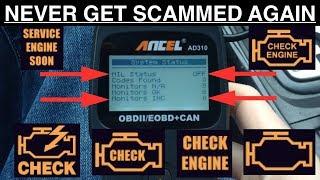 Do This Before Buying a Car!!! How to Avoid Check Engine Light Scammers (ANCEL AD310)