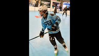 Rose Bowl Hockey 12u vs. Dangl Dojo Ninjas - Roller James 4 - Itan Chavira